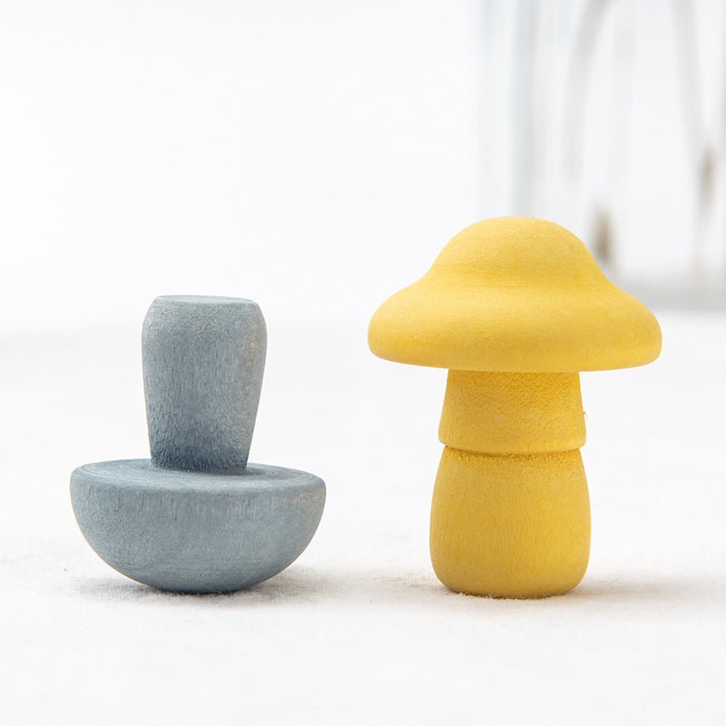 Simulation Mushroom Picking Game Wooden Toys Shopifynow