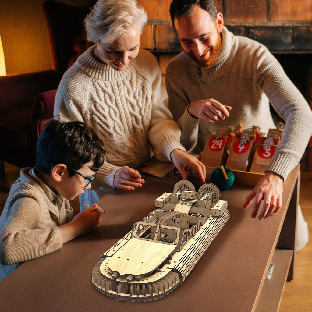 Stylish And Simple Allengrad Speedboat Shape Puzzle Toy Shopifynow