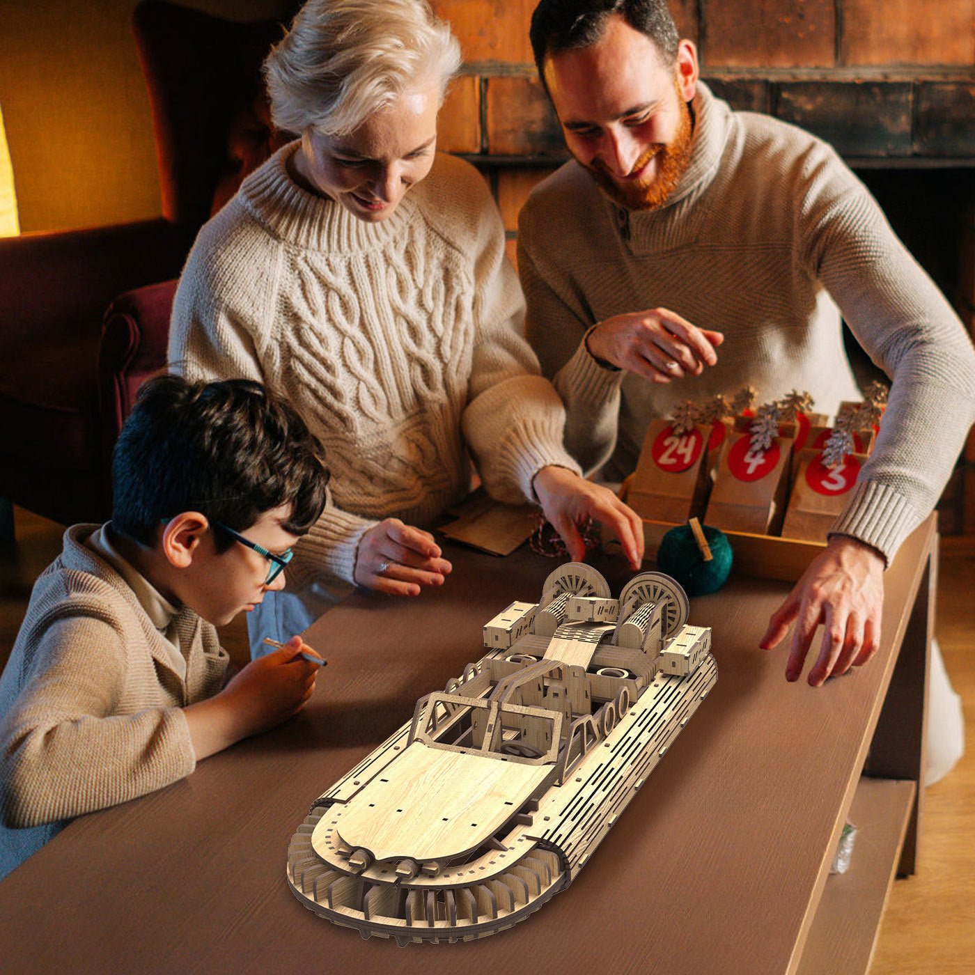 Stylish And Simple Allengrad Speedboat Shape Puzzle Toy Shopifynow